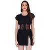 Attitude Corsets - Lisanna Ceinture Corset - Bordeaux rouge Product image